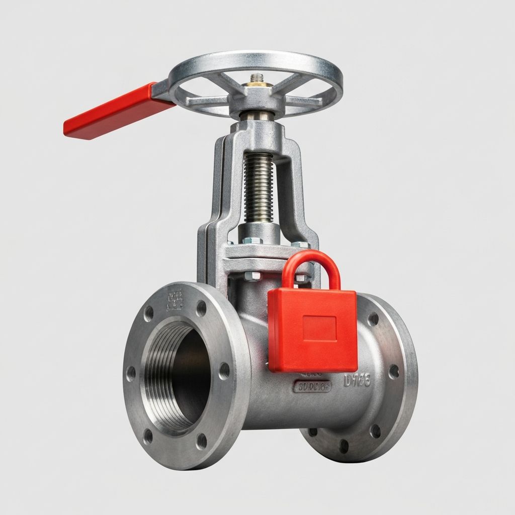 Gate Valve Lockout - Heavy Duty